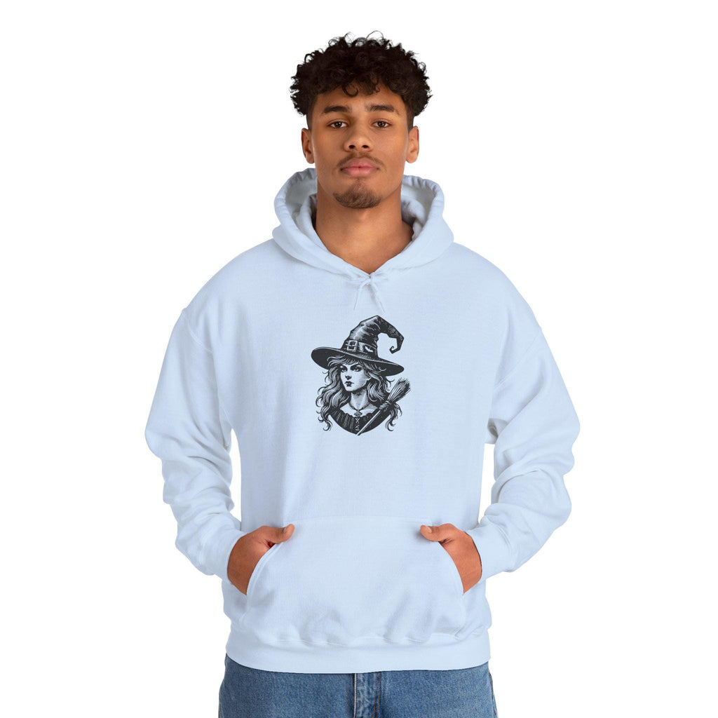 Witchy Vibes Unisex Hoodie: Cozy Halloween Pullover