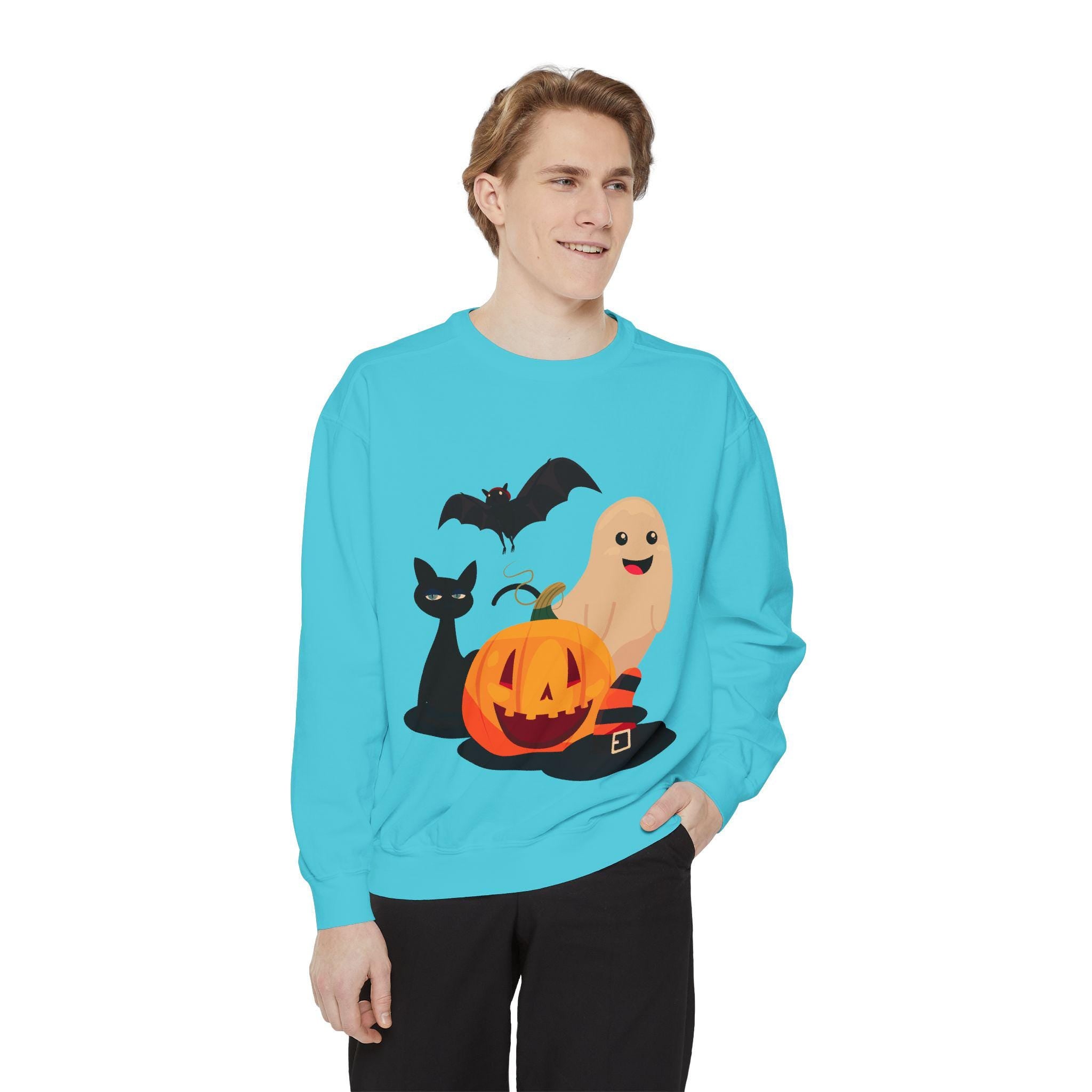 Unisex Halloween T-Shirt – Spooky Cotton Short Sleeve