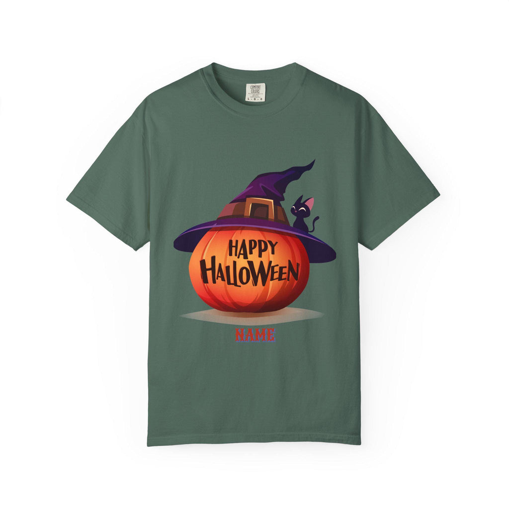 Spooky   Halloween Fun, Fall Shirt, Pumpkin Cat Tee, Halloween Costume,