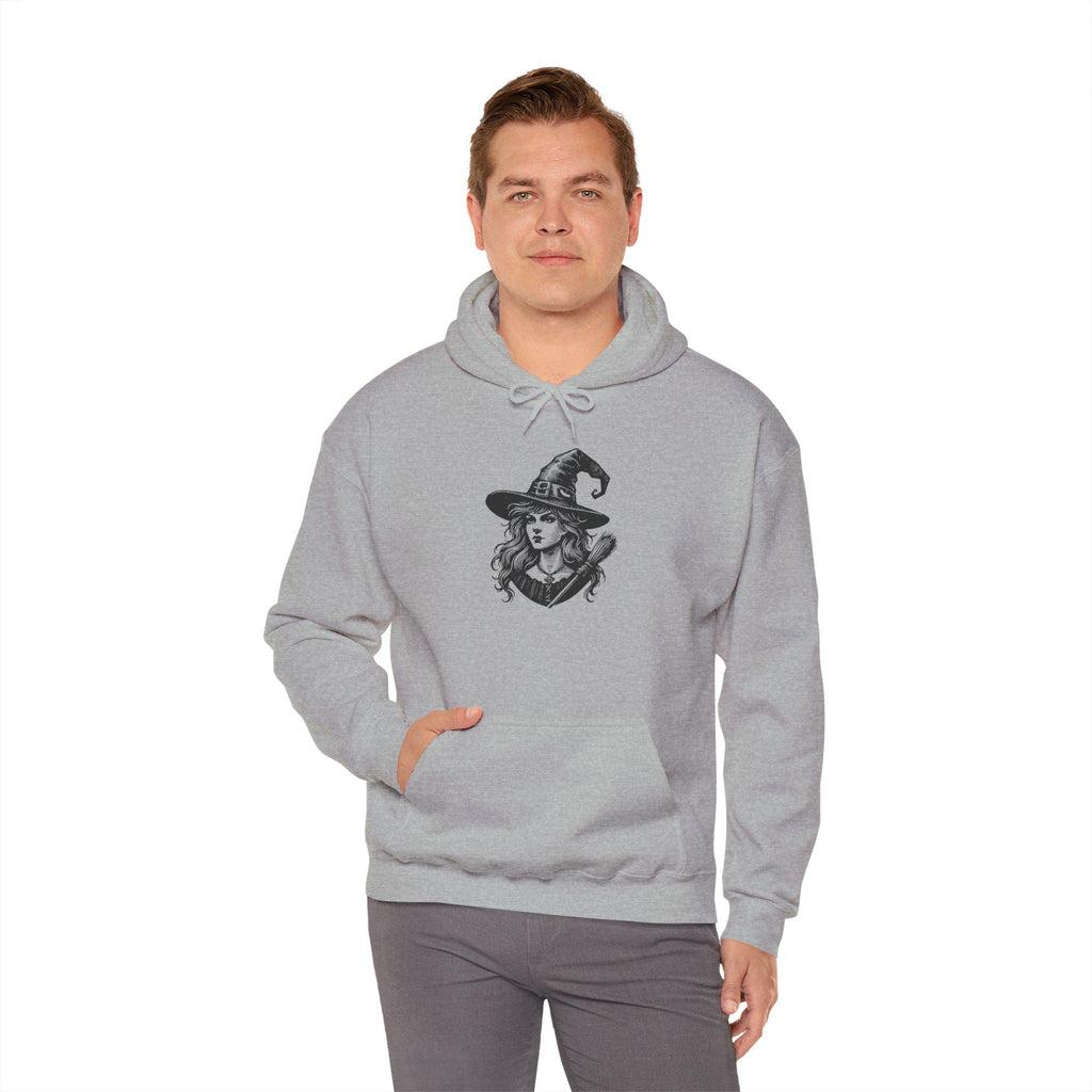 Witchy Vibes Unisex Hoodie: Cozy Halloween Pullover