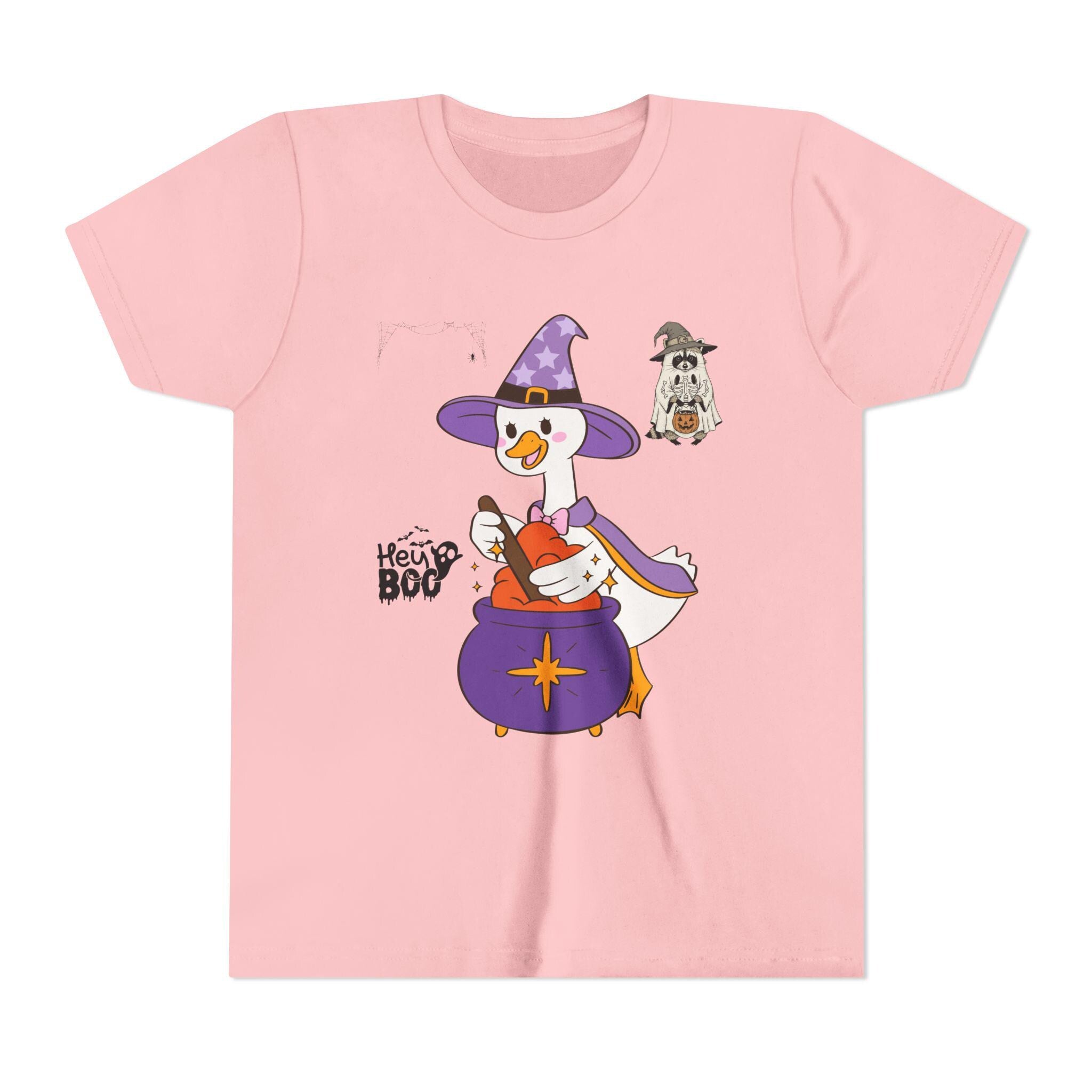 Halloween Goose Youth Tee: Spooky Trick-or-Treat Kids Shirt