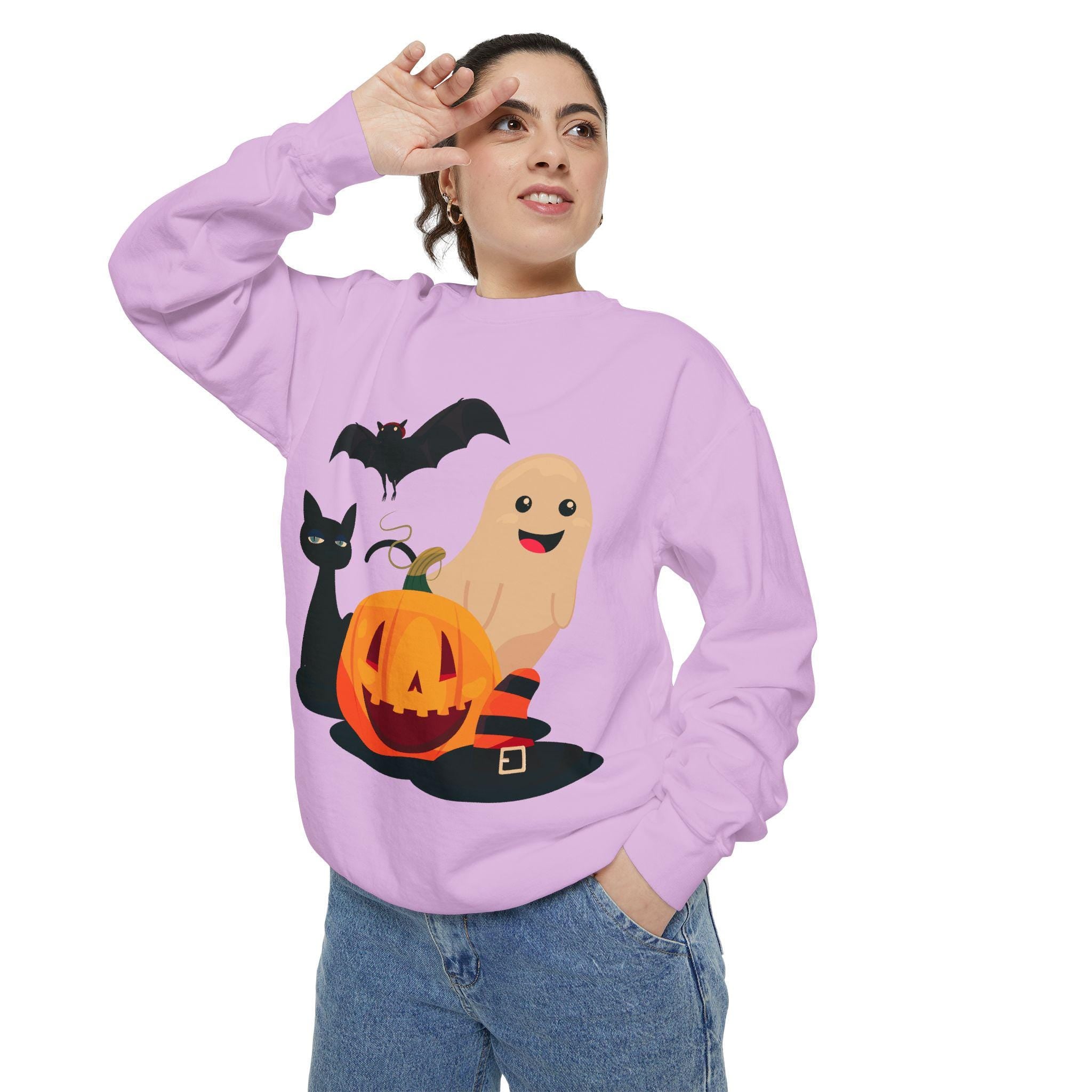 Unisex Halloween T-Shirt – Spooky Cotton Short Sleeve